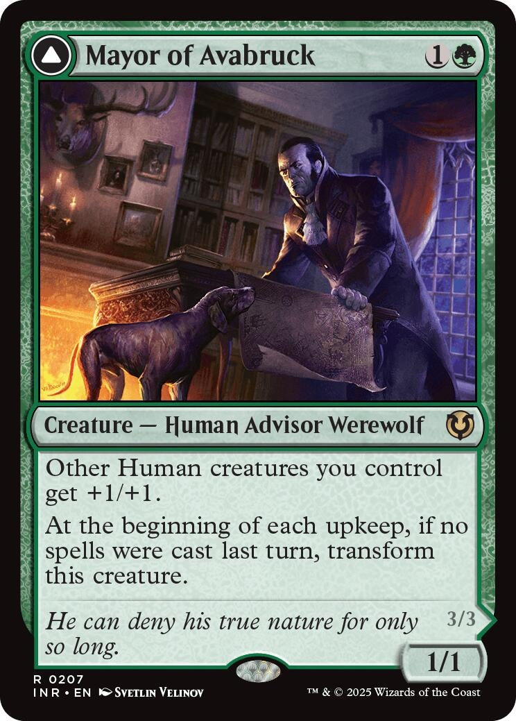 Image for Mayor of Avabruck (207) (Innistrad Remastered) (INR) - Magic: The Gathering