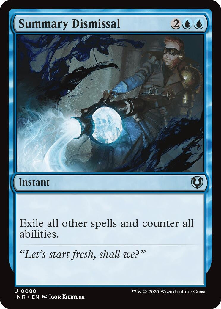 Image for Summary Dismissal (88) (Innistrad Remastered) (INR) - Magic: The Gathering