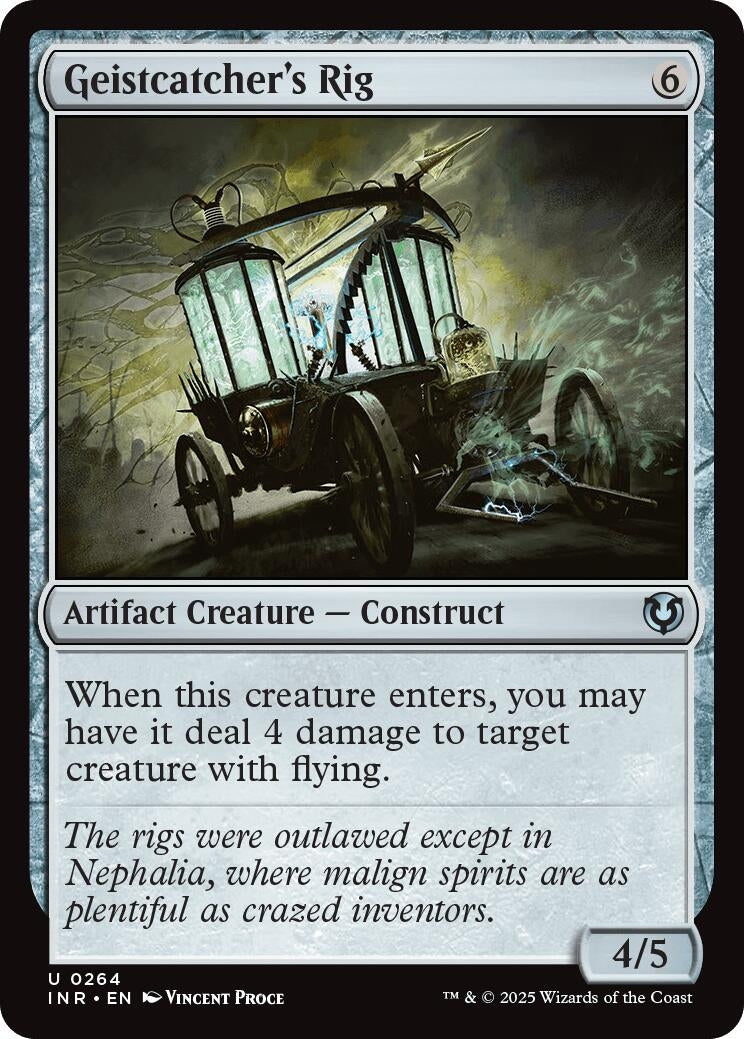 Image for Geistcatcher's Rig (264) (Innistrad Remastered) (INR) - Magic: The Gathering