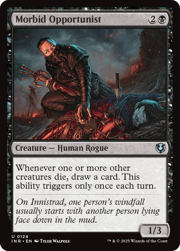 Image for Morbid Opportunist (124) (Innistrad Remastered) (INR) - Magic: The Gathering