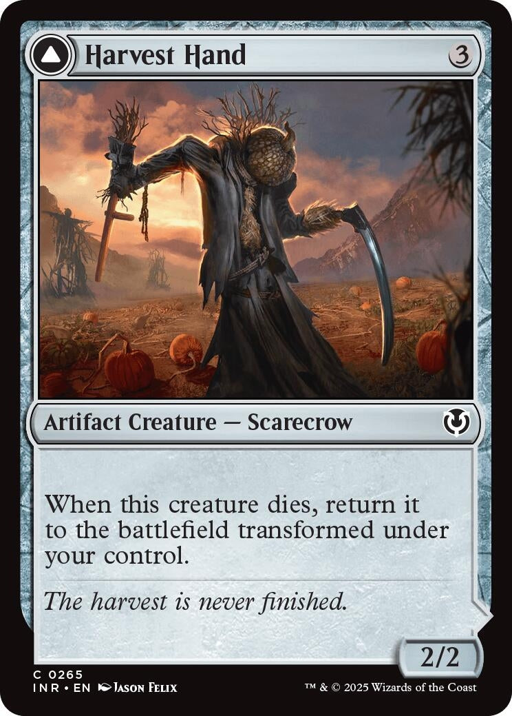 Image for Harvest Hand (265) (Innistrad Remastered) (INR) - Magic: The Gathering