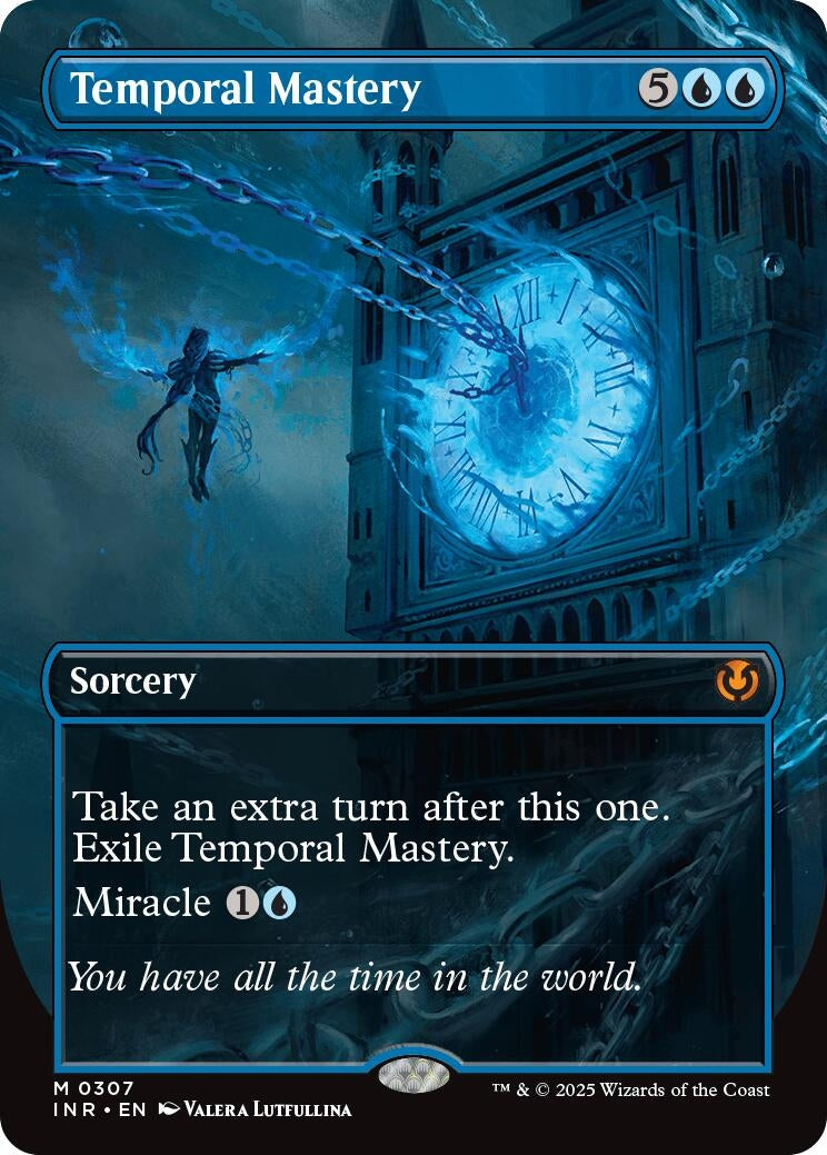 Image for Temporal Mastery (Borderless) (307) (Innistrad Remastered) (INR) - Magic: The Gathering