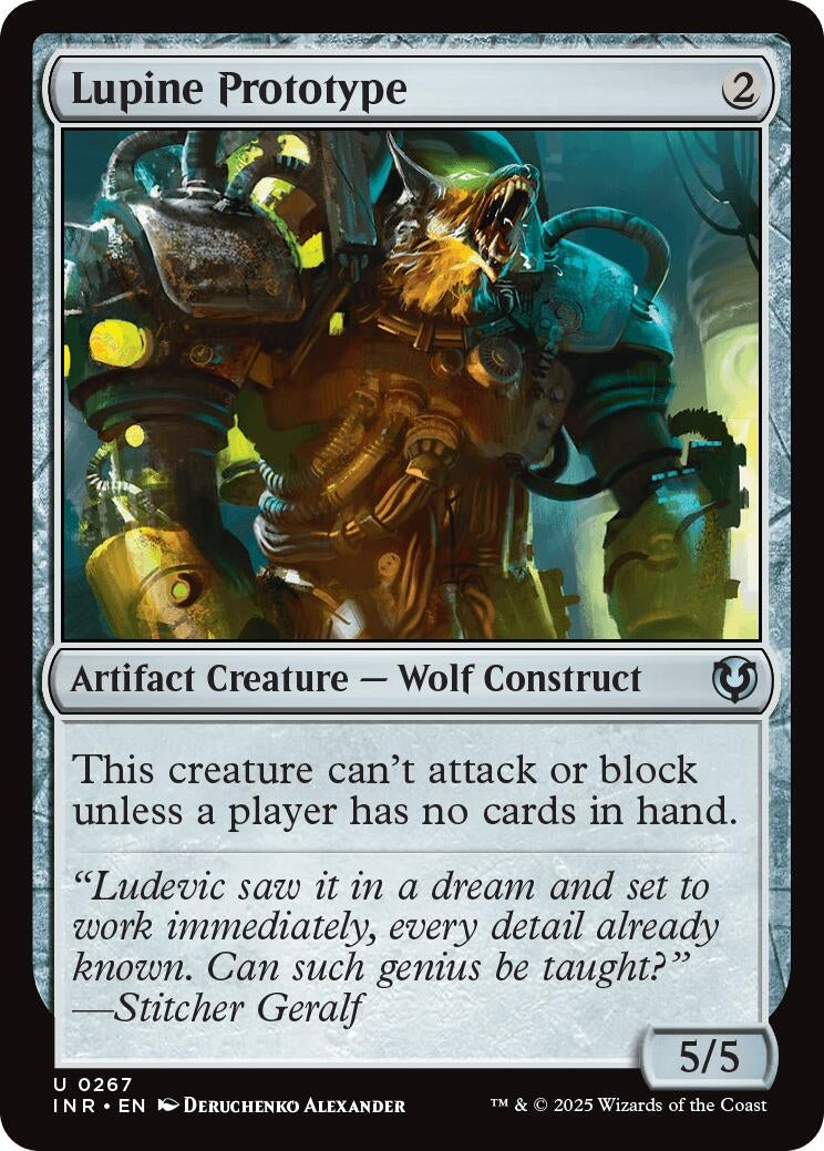 Image for Lupine Prototype (267) (Innistrad Remastered) (INR) - Magic: The Gathering