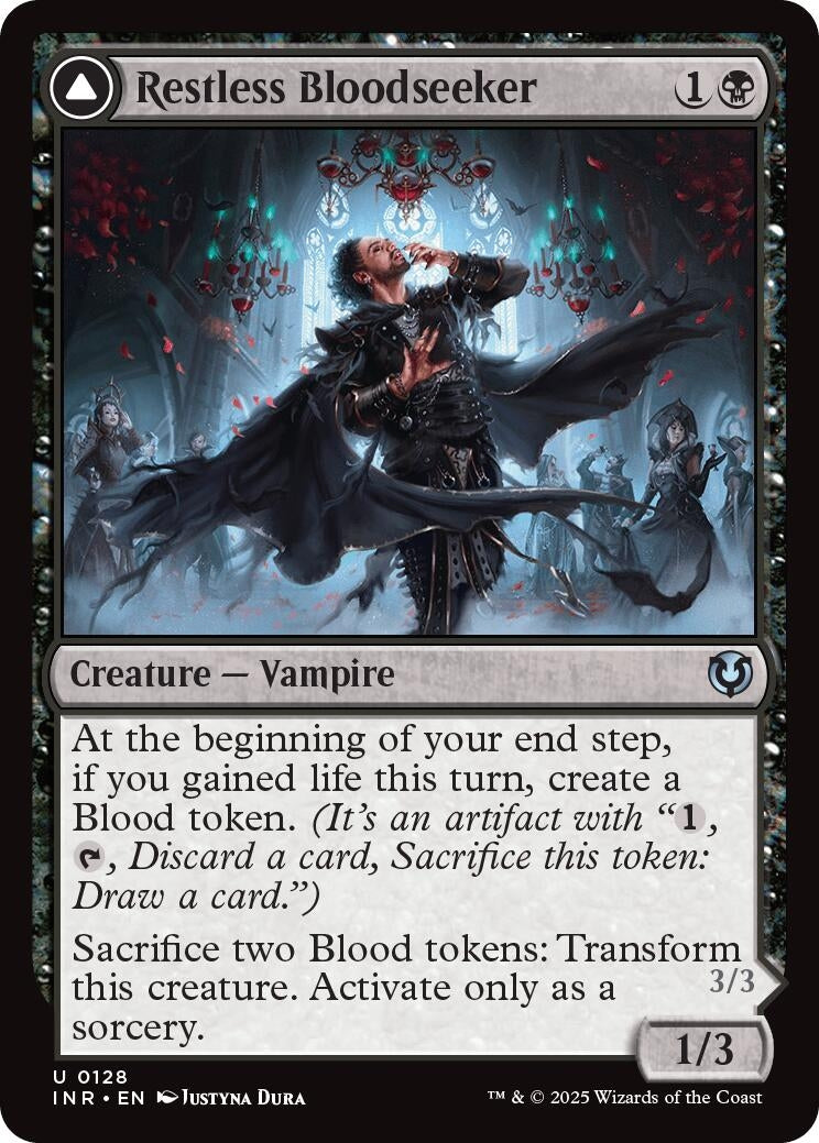 Image for Restless Bloodseeker (128) (Innistrad Remastered) (INR) - Magic: The Gathering