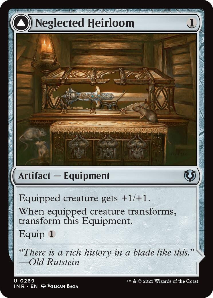 Image for Neglected Heirloom (269) (Innistrad Remastered) (INR) - Magic: The Gathering