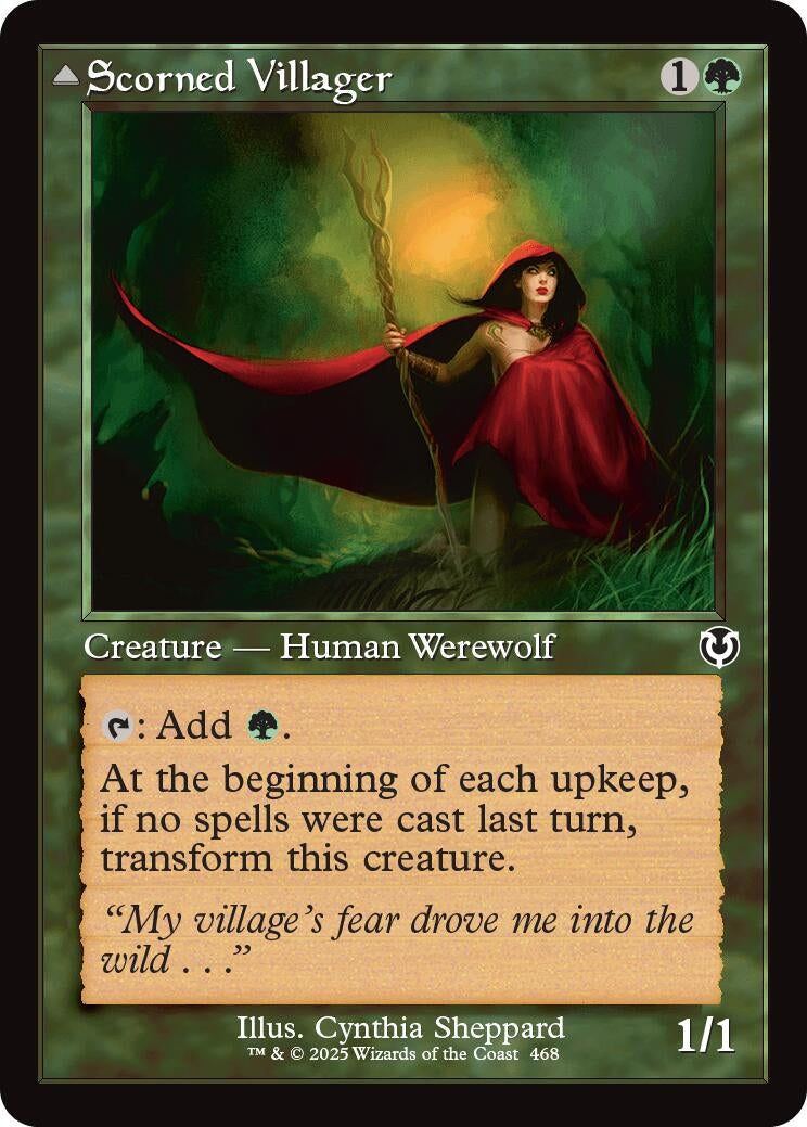 Image for Scorned Villager (Retro Frame) (468) (Innistrad Remastered) (INR) - Magic: The Gathering