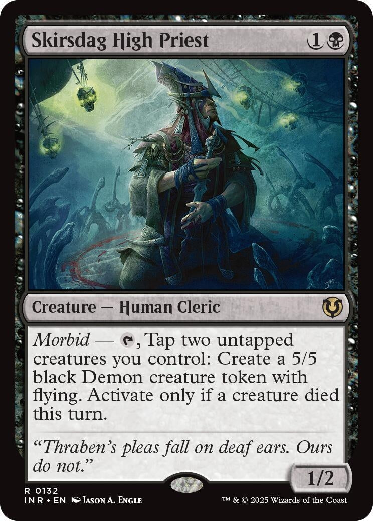 Image for Skirsdag High Priest (132) (Innistrad Remastered) (INR) - Magic: The Gathering