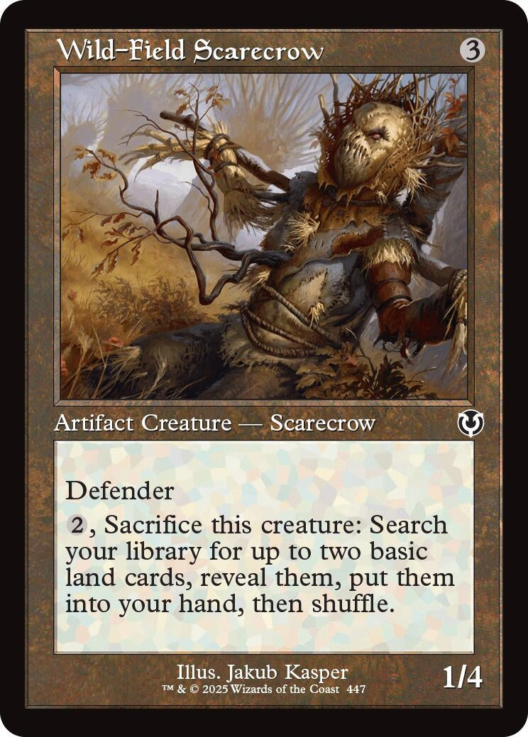 Image for Wild-Field Scarecrow (Retro Frame) (447) (Innistrad Remastered) (INR) - Magic: The Gathering