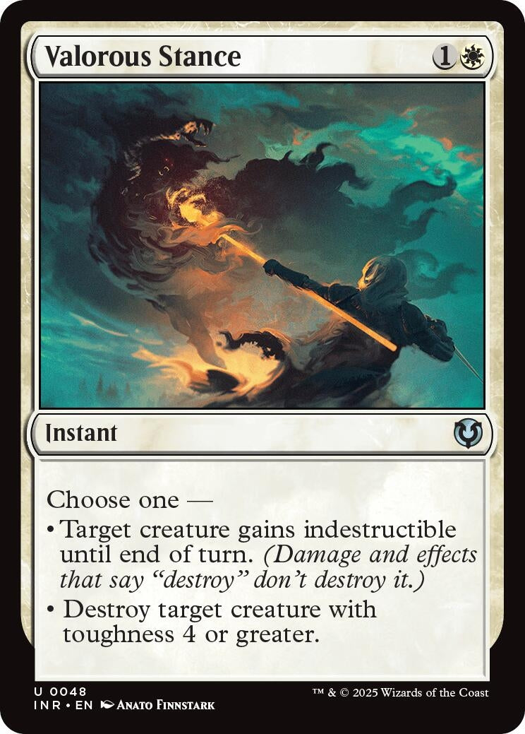 Image for Valorous Stance (48) (Innistrad Remastered) (INR) - Magic: The Gathering