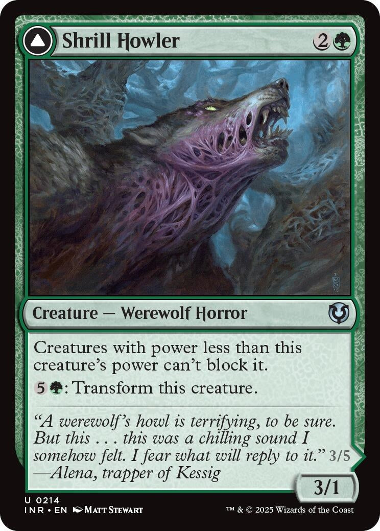 Image for Shrill Howler (214) (Innistrad Remastered) (INR) - Magic: The Gathering