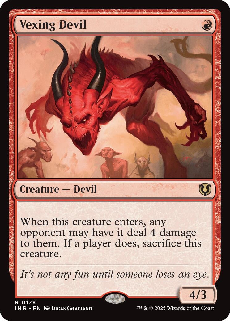 Image for Vexing Devil (178) (Innistrad Remastered) (INR) - Magic: The Gathering