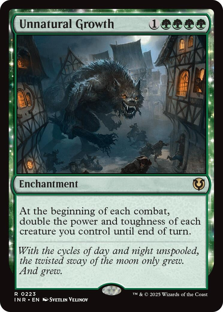 Image for Unnatural Growth (223) (Innistrad Remastered) (INR) - Magic: The Gathering