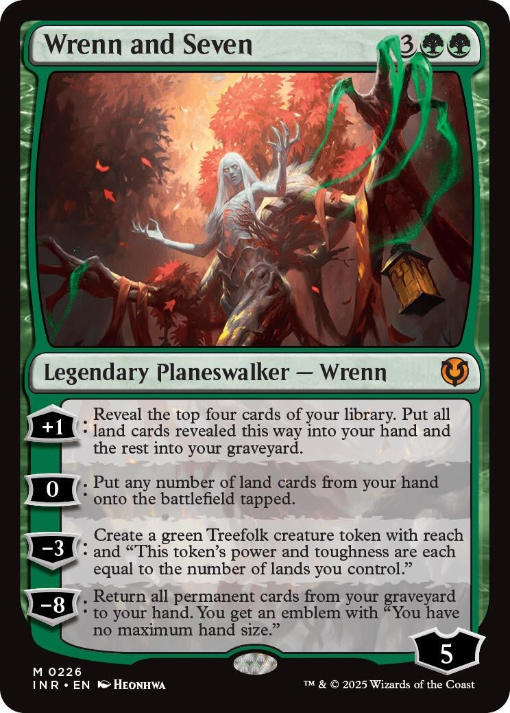 Image for Wrenn and Seven (226) (Innistrad Remastered) (INR) - Magic: The Gathering