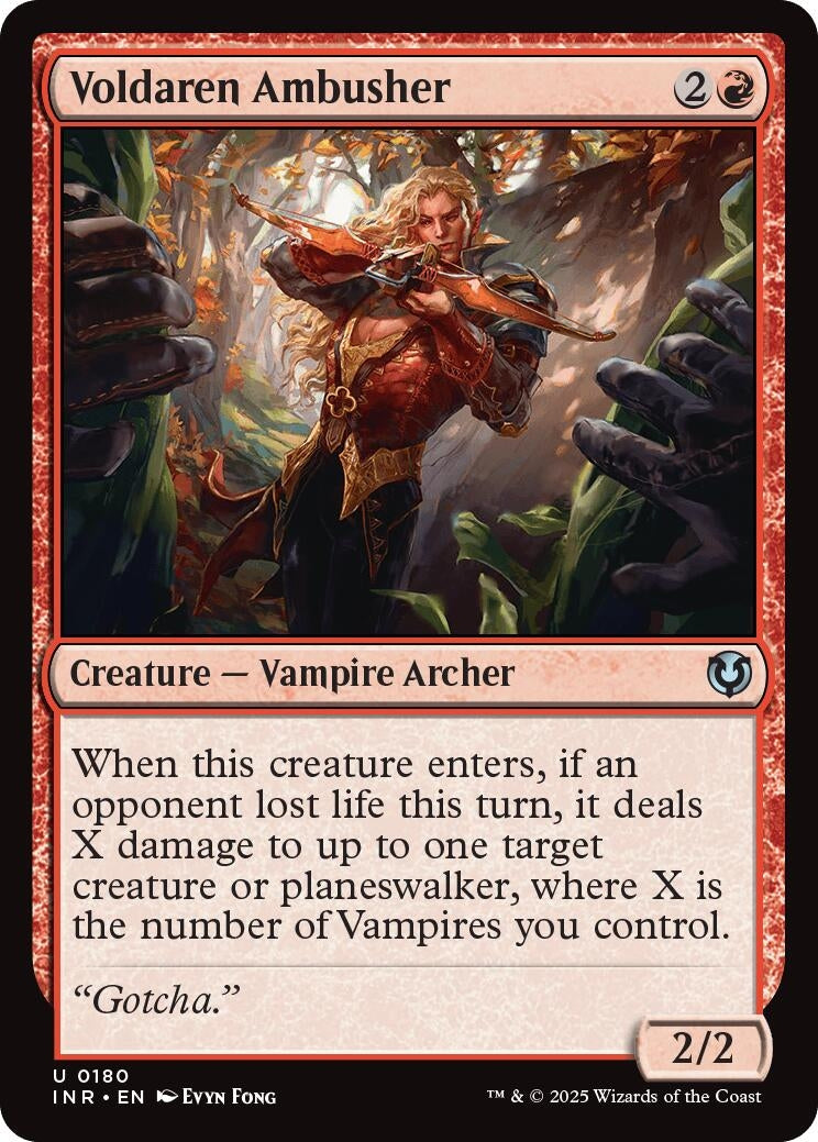 Image for Voldaren Ambusher (180) (Innistrad Remastered) (INR) - Magic: The Gathering