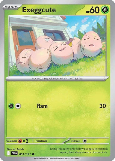 Image for Exeggcute (001/131) (PRE) - Pokemon