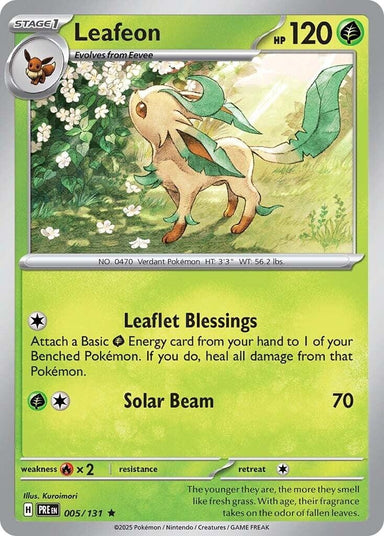 Image for Leafeon (005/131) (PRE) - Pokemon
