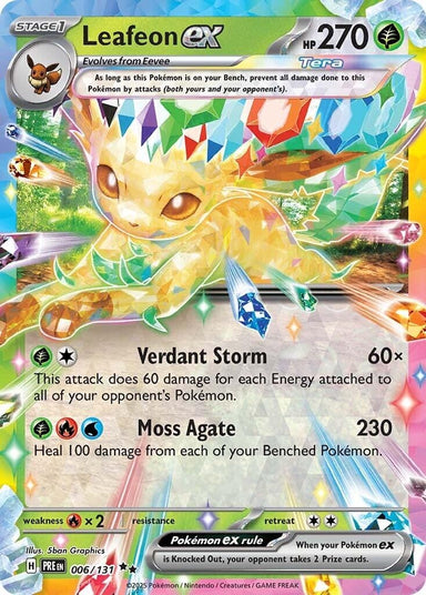 Image for Leafeon ex (006/131) (PRE) - Pokemon