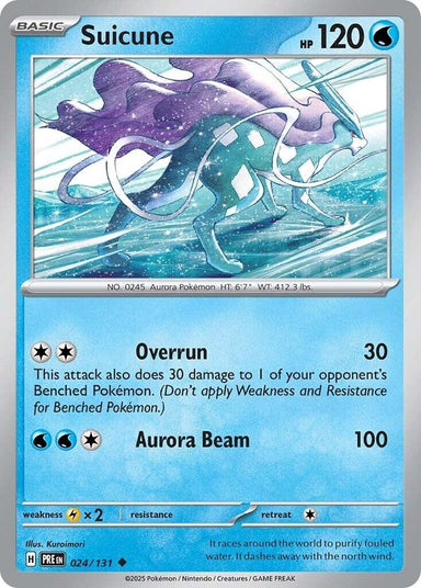 Image for Suicune (024/131) (PRE) - Pokemon