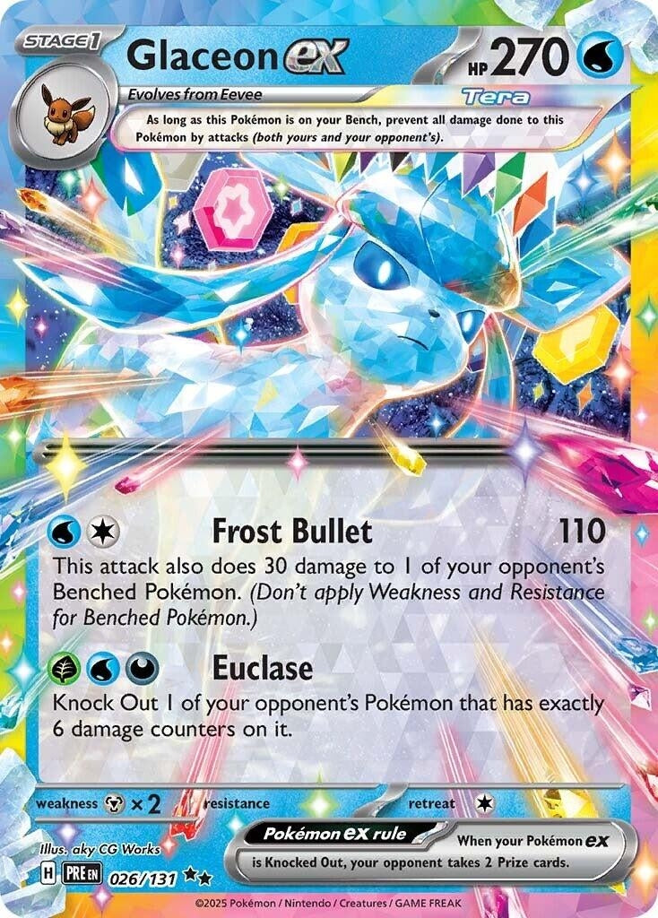 Image for Glaceon ex (026/131) (PRE) - Pokemon