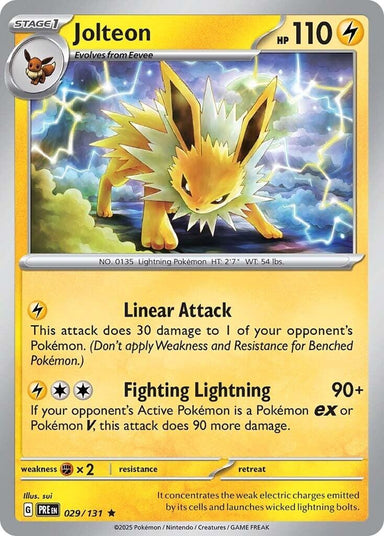 Image for Jolteon (029/131) (PRE) - Pokemon
