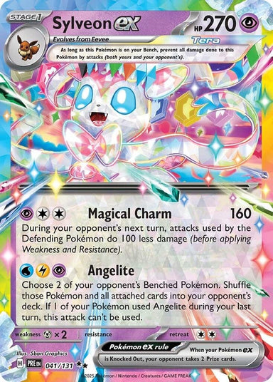 Image for Sylveon ex (041/131) (PRE) - Pokemon