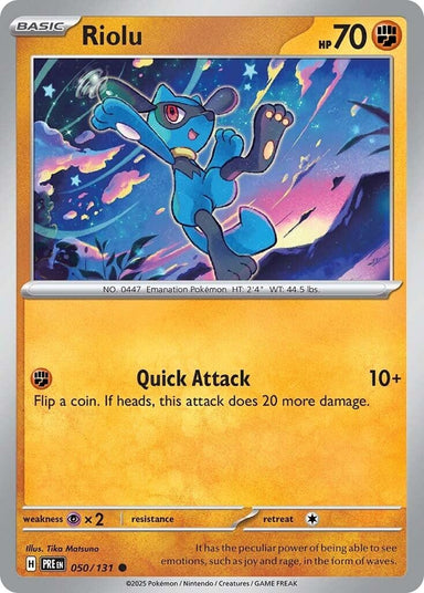 Image for Riolu (050/131) (PRE) - Pokemon