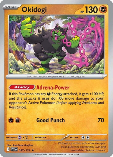 Image for Okidogi (057/131) (PRE) - Pokemon