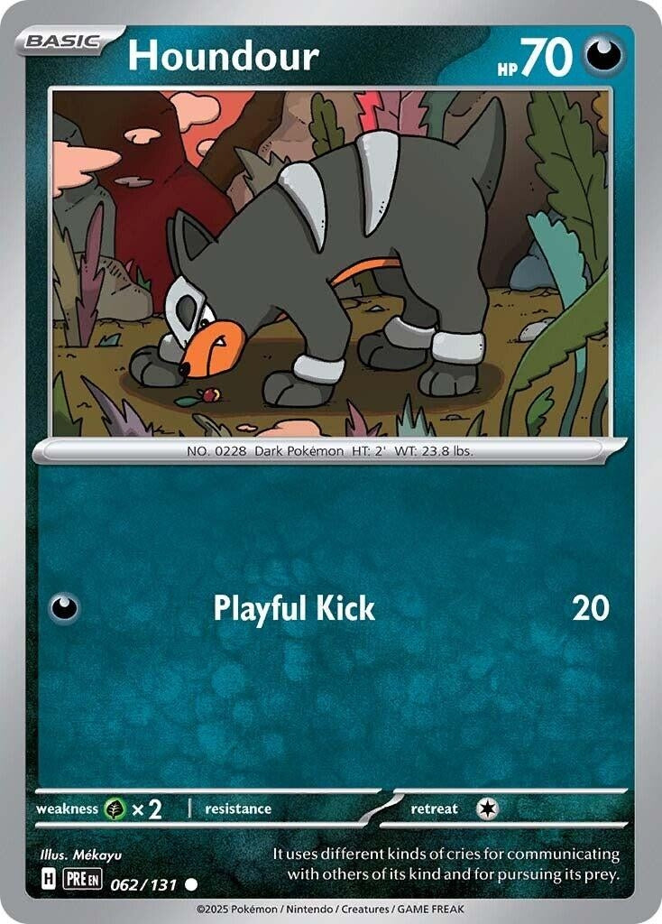 Image for Houndour (062/131) (PRE) - Pokemon