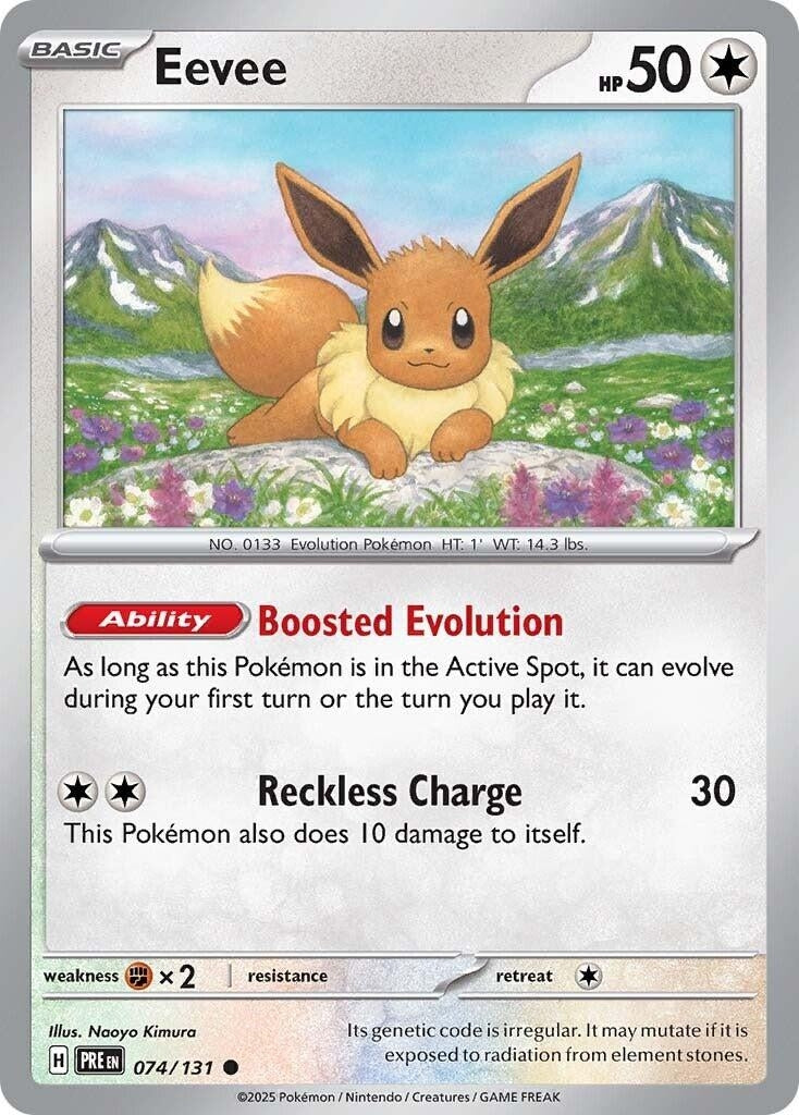 Image for Eevee (074/131) (PRE) - Pokemon