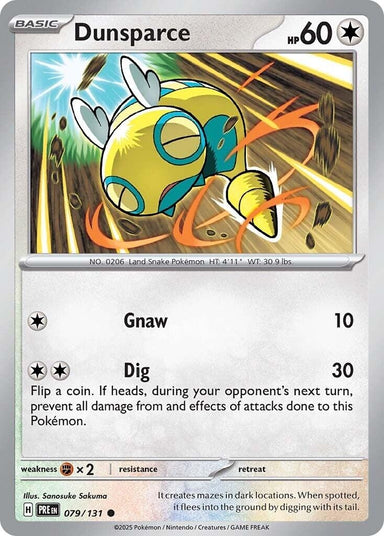 Image for Dunsparce (079/131) (PRE) - Pokemon