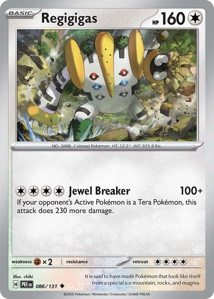 Image for Regigigas (086/131) (PRE) - Pokemon