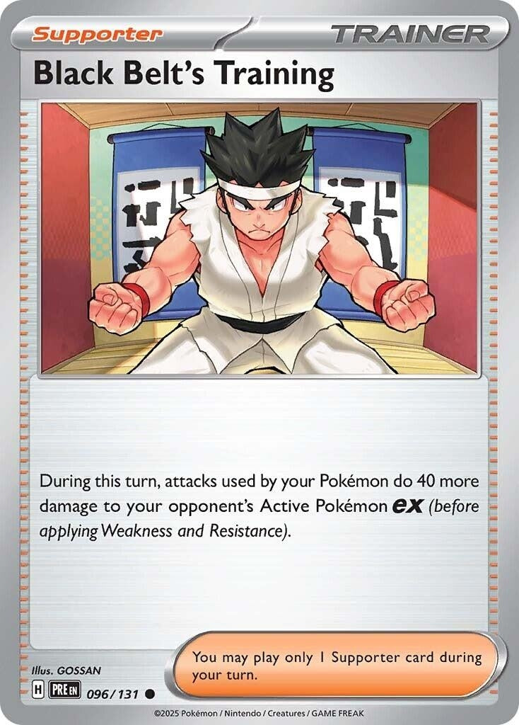 Image for Black Belt's Training (096/131) (PRE) - Pokemon