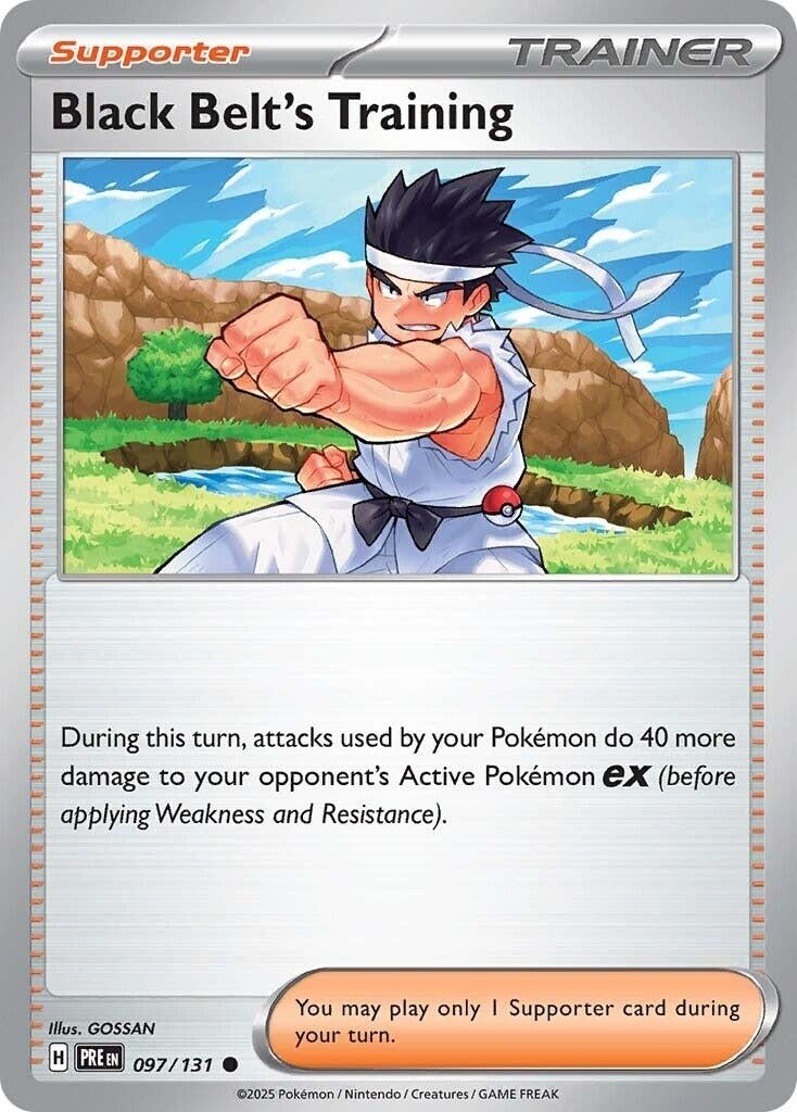Image for Black Belt's Training (097/131) (PRE) - Pokemon