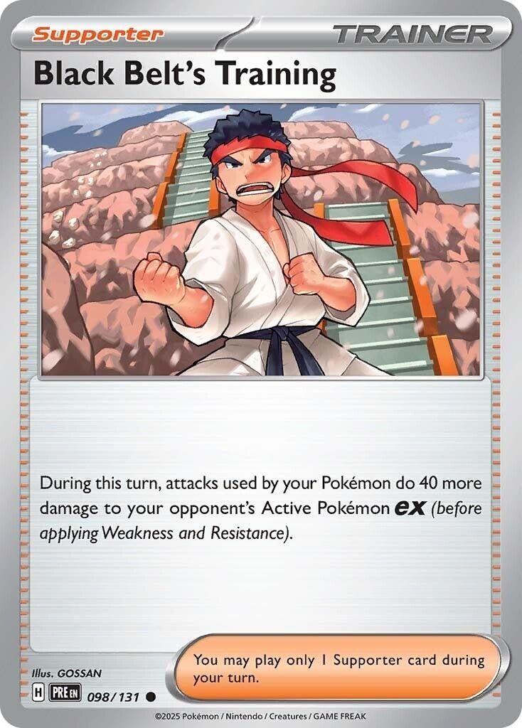 Image for Black Belt's Training (098/131) (PRE) - Pokemon