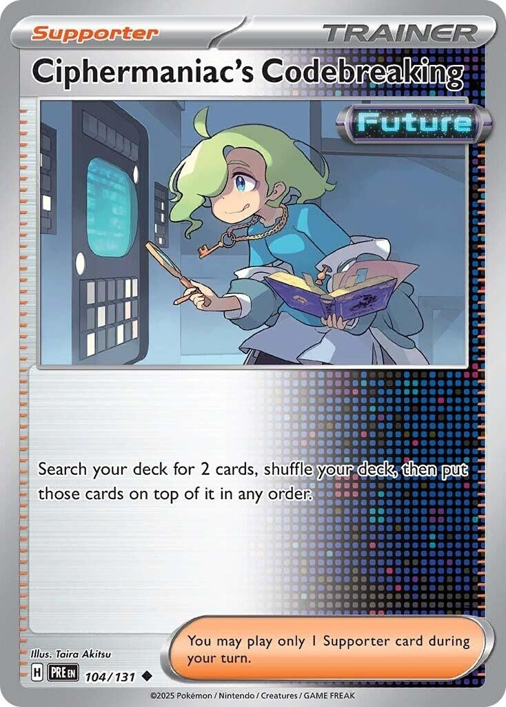 Image for Ciphermaniac's Codebreaking (104/131) (PRE) - Pokemon