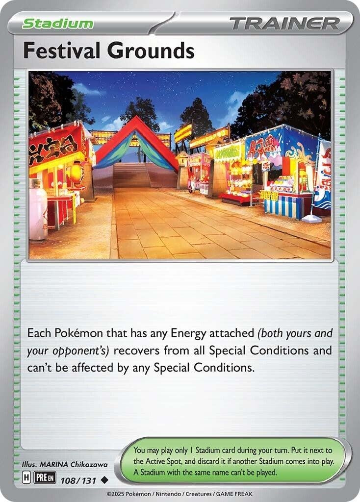 Image for Festival Grounds (108/131) (PRE) - Pokemon