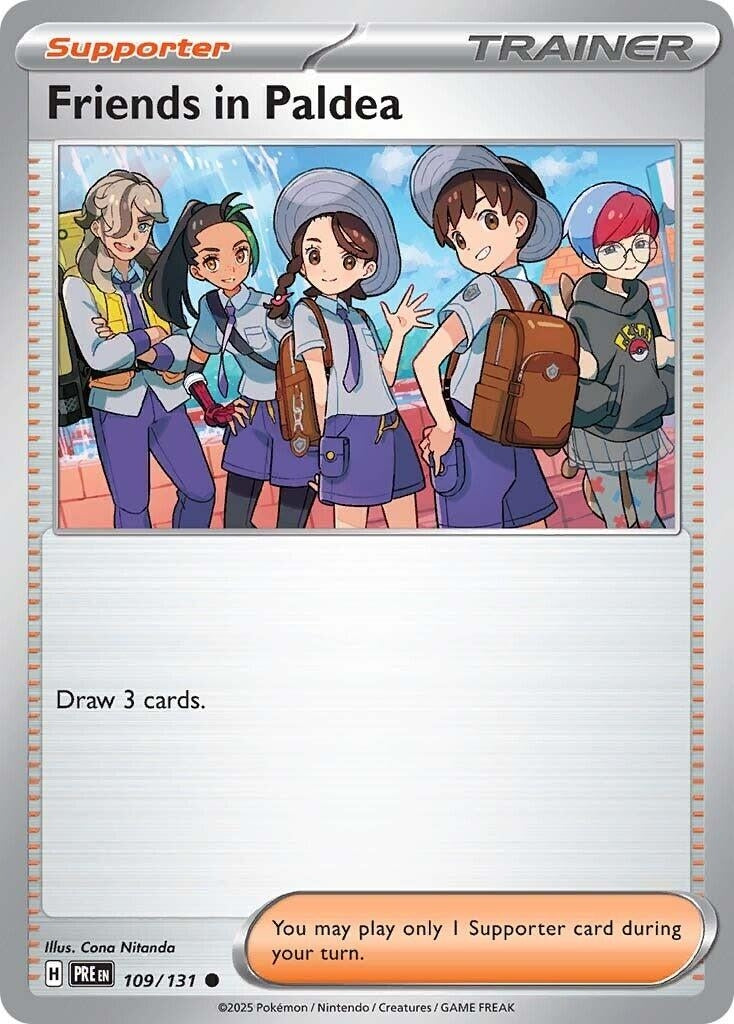 Image for Friends in Paldea (109/131) (PRE) - Pokemon