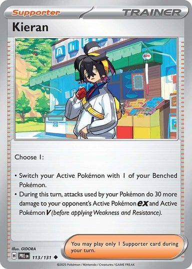 Image for Kieran (113/131) (PRE) - Pokemon