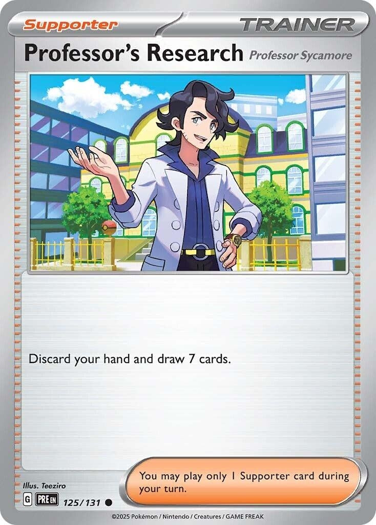 Image for Professor's Research [Professor Sycamore] (125/131) (PRE) - Pokemon