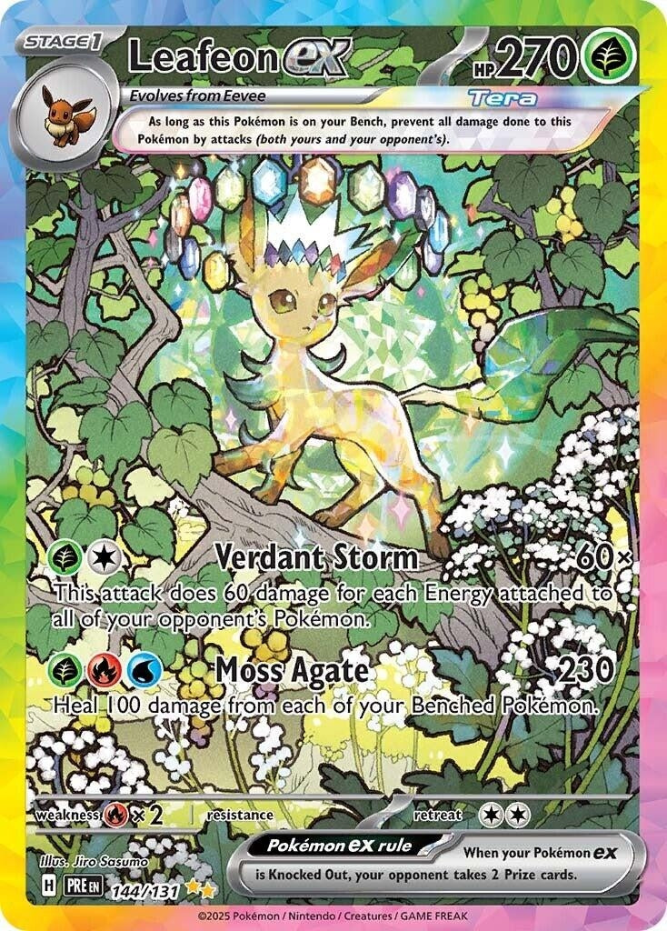 Image for Leafeon ex (144/131) (PRE) - Pokemon