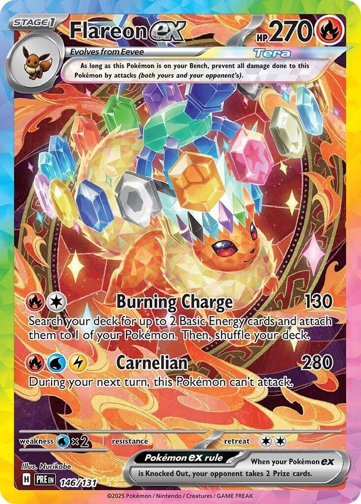 Image for Flareon ex (146/131) (PRE) - Pokemon