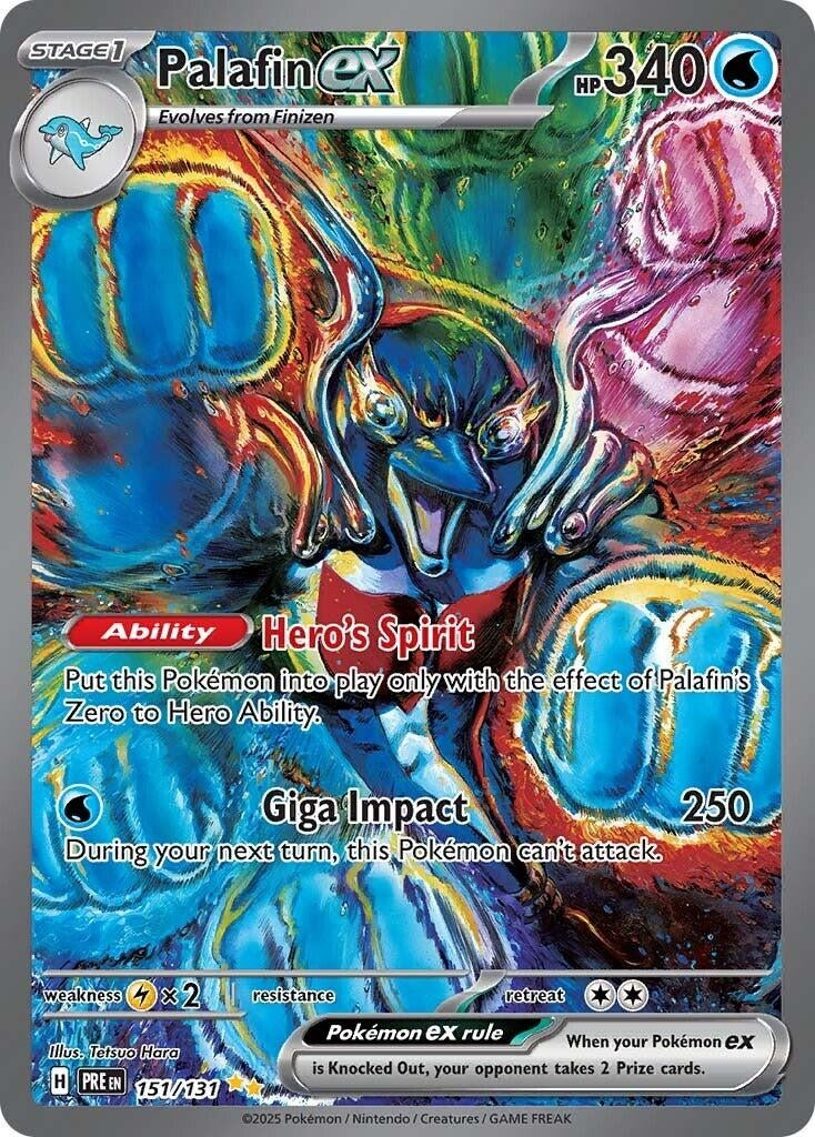 Image for Palafin ex (151/131) (PRE) - Pokemon