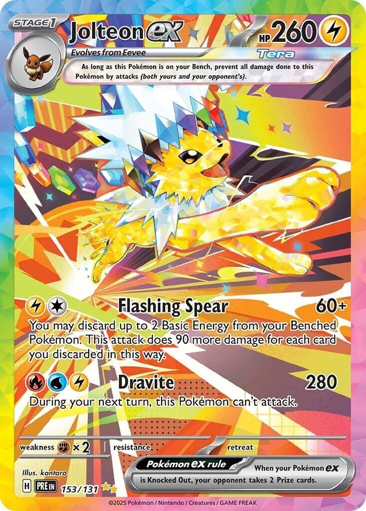 Image for Jolteon ex (153/131) (PRE) - Pokemon