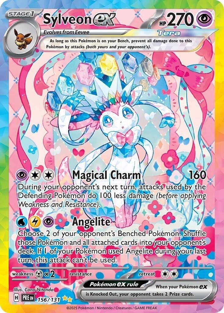 Image for Sylveon ex (156/131) (PRE) - Pokemon