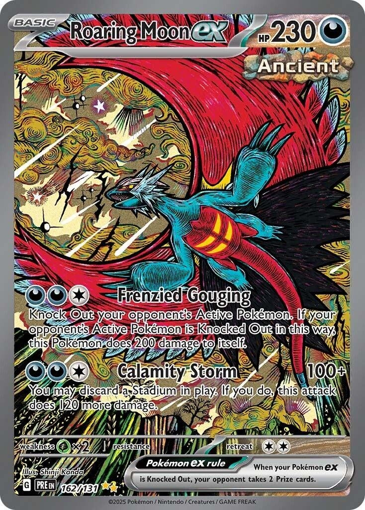 Image for Roaring Moon ex (162/131) (PRE) - Pokemon