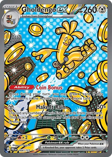 Image for Gholdengo ex (164/131) (PRE) - Pokemon
