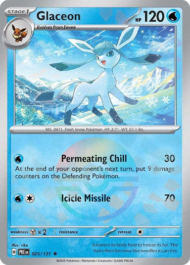 Image for Glaceon (Poke Ball Pattern) (025/131) (PRE) - Pokemon