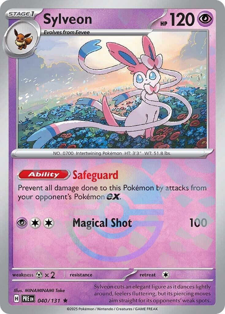 Image for Sylveon (Poke Ball Pattern) (040/131) (PRE) - Pokemon