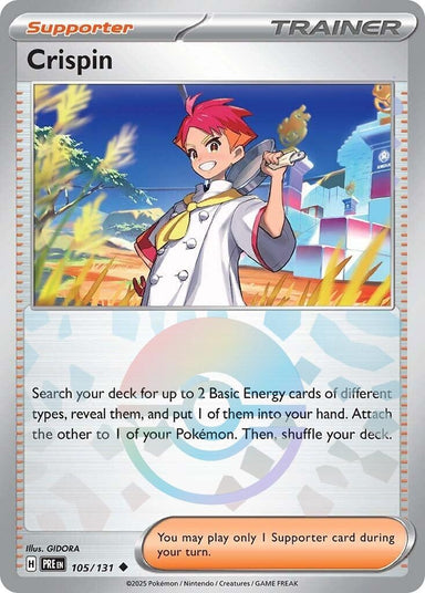 Image for Crispin - 105/131 (Poke Ball Pattern) (105/131) (PRE) - Pokemon
