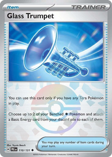 Image for Glass Trumpet (Poke Ball Pattern) (110/131) (PRE) - Pokemon